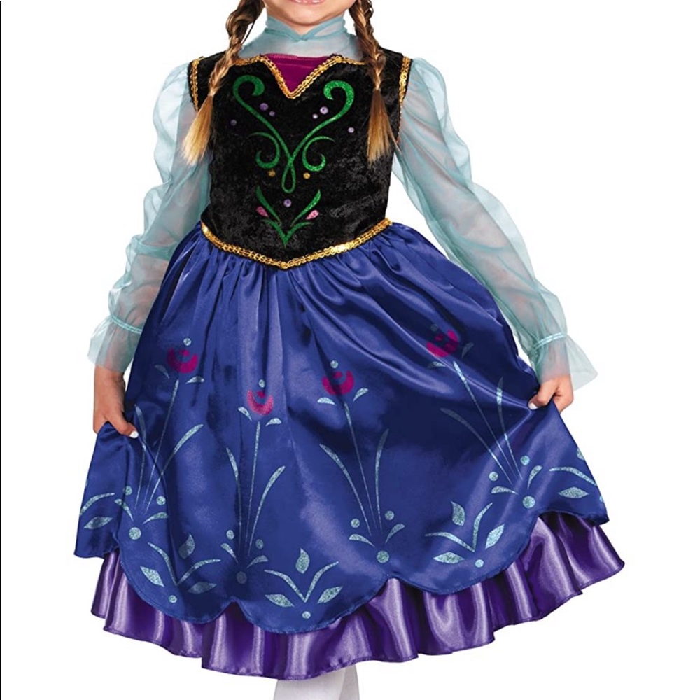 Disney Frozen Anna Costume M - Picture 2 of 2